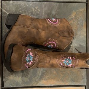 Girls Roper Cowgirl Boots